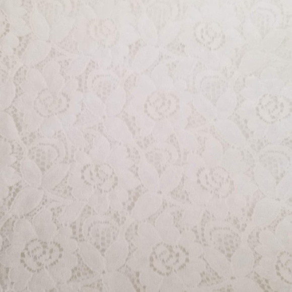 White Lacy Pin Up  Shorts By Lila Rose Size 14 - Picture 7 of 8